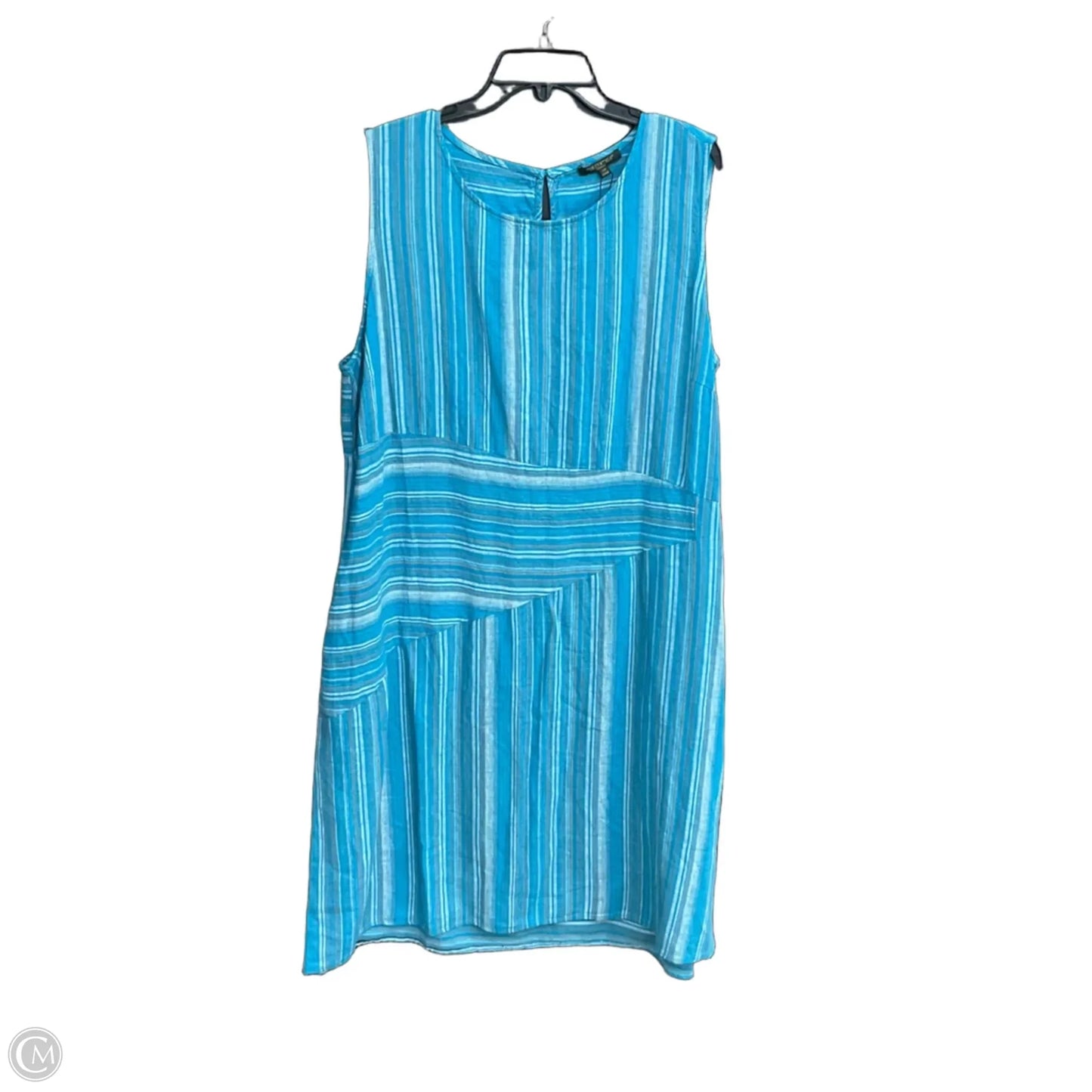 Dress Casual Short By For Cynthia In Blue, Size: 3x