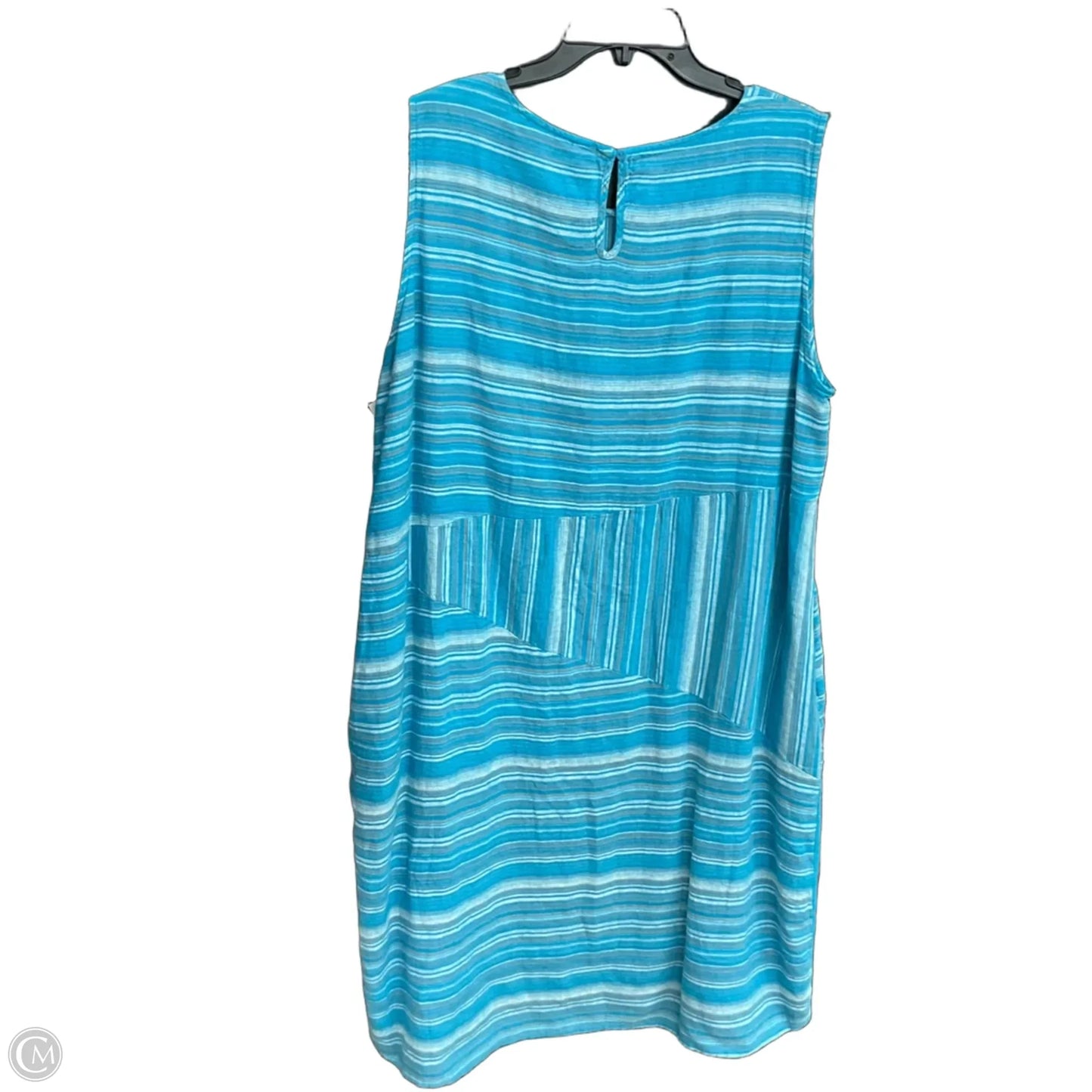 Dress Casual Short By For Cynthia In Blue, Size: 3x