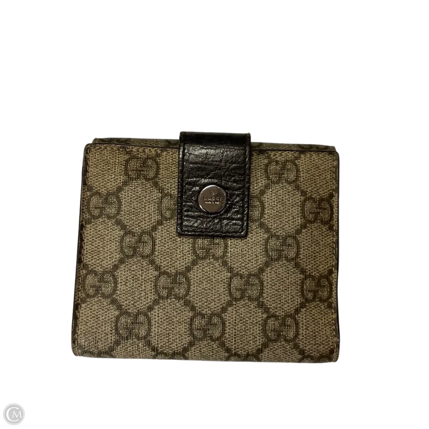 Wallet Luxury Designer By Gucci, Size: Small