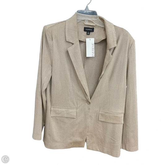 Blazer By Evereve In Tan, Size: S