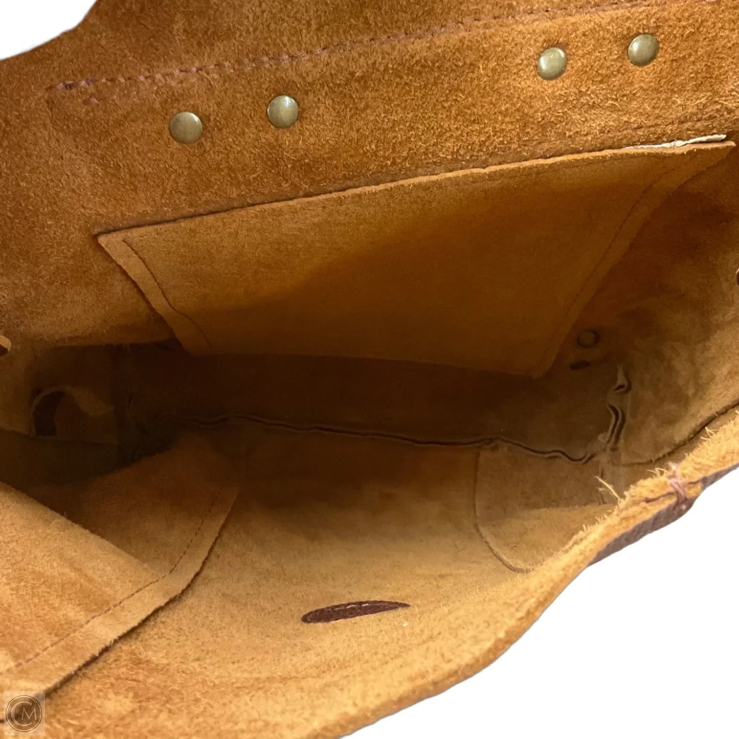 Backpack Leather By Cmb, Size: Large