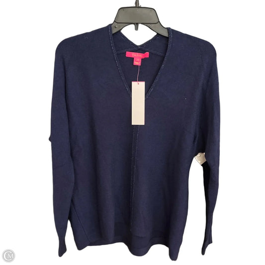 Sweater By Lilla P In Navy, Size: Xs