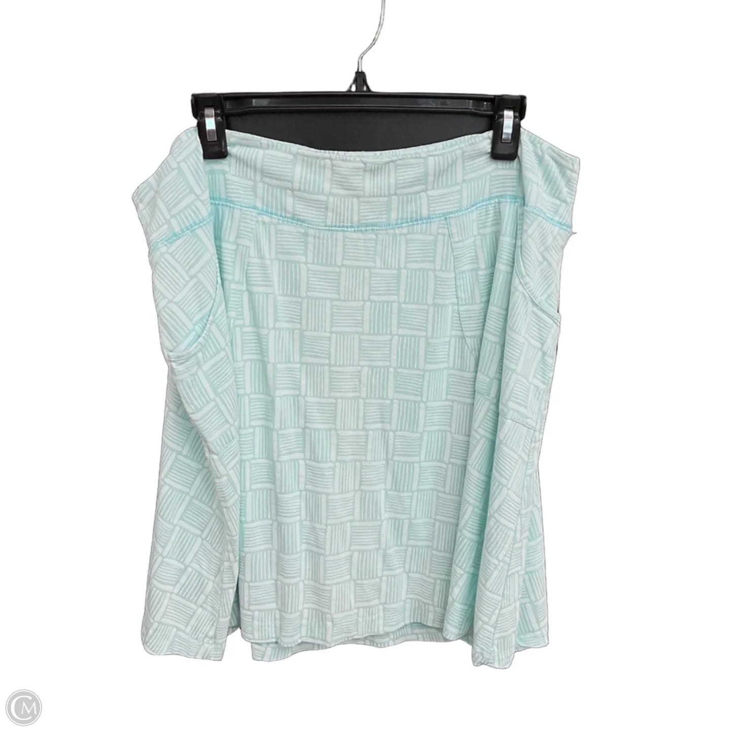Athletic Skort By Fresh Produce In Aqua, Size: 1x