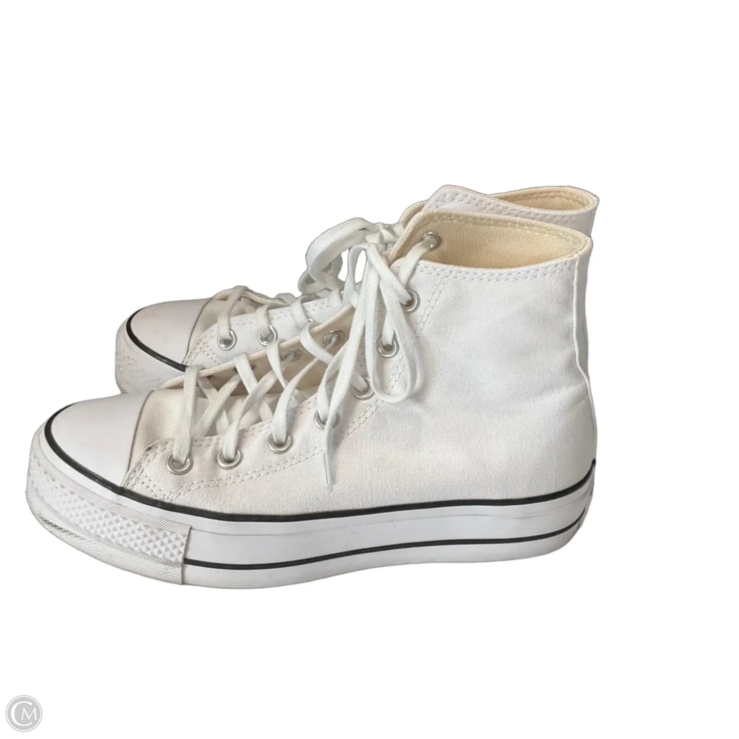 Shoes Sneakers Platform By Converse In White, Size: 8