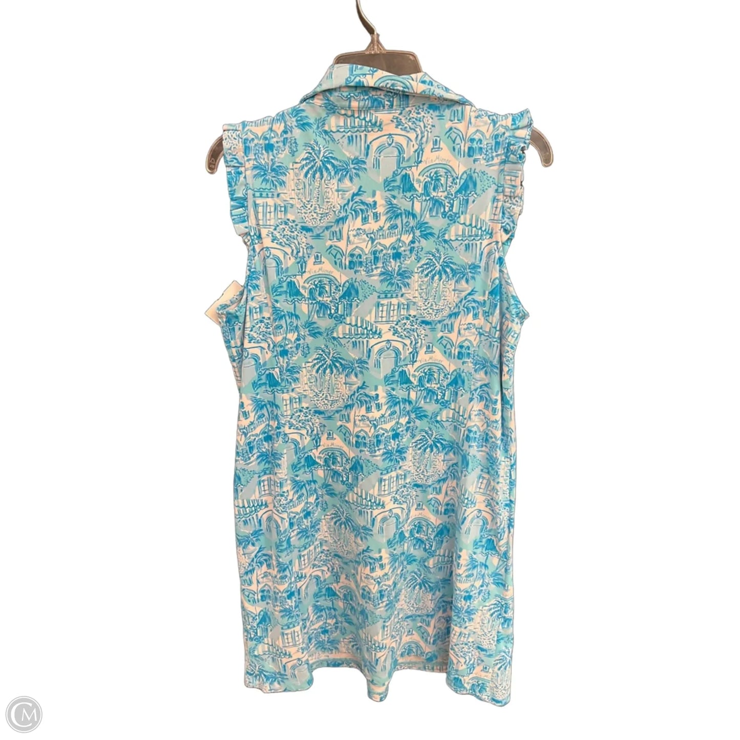 Dress Designer By Lilly Pulitzer In Blue, Size: Xl
