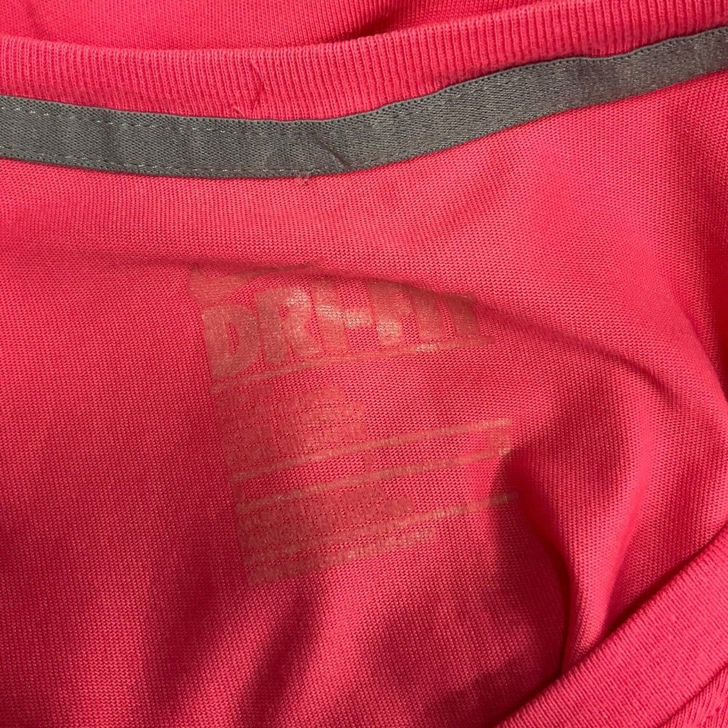 Athletic Top Short Sleeve By Nike Apparel In Pink, Size: M