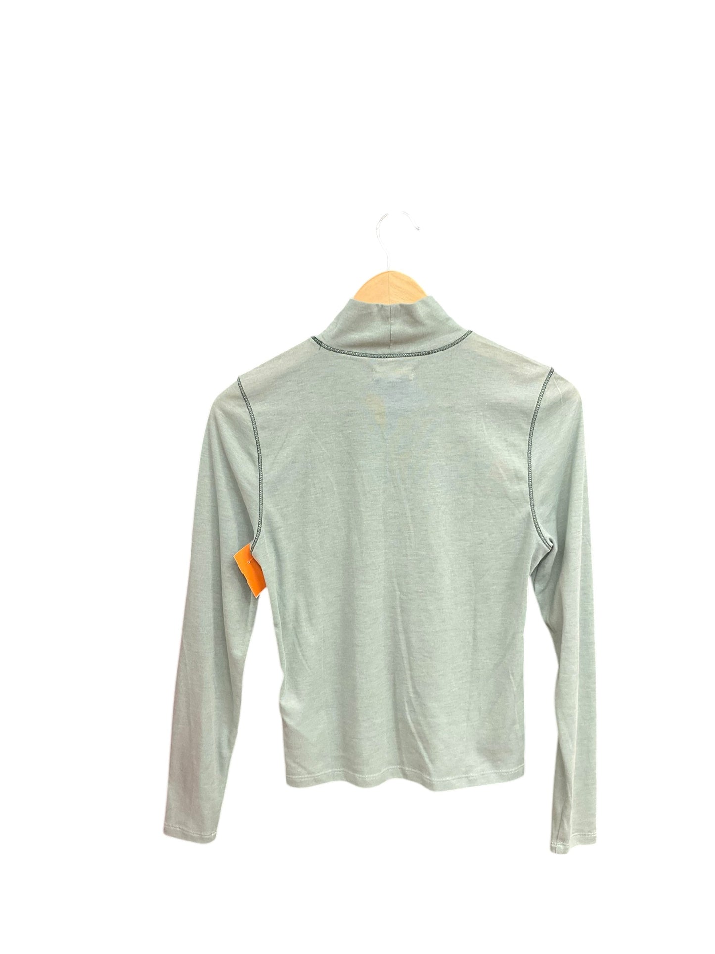 Top Long Sleeve By Madewell In Green, Size: L