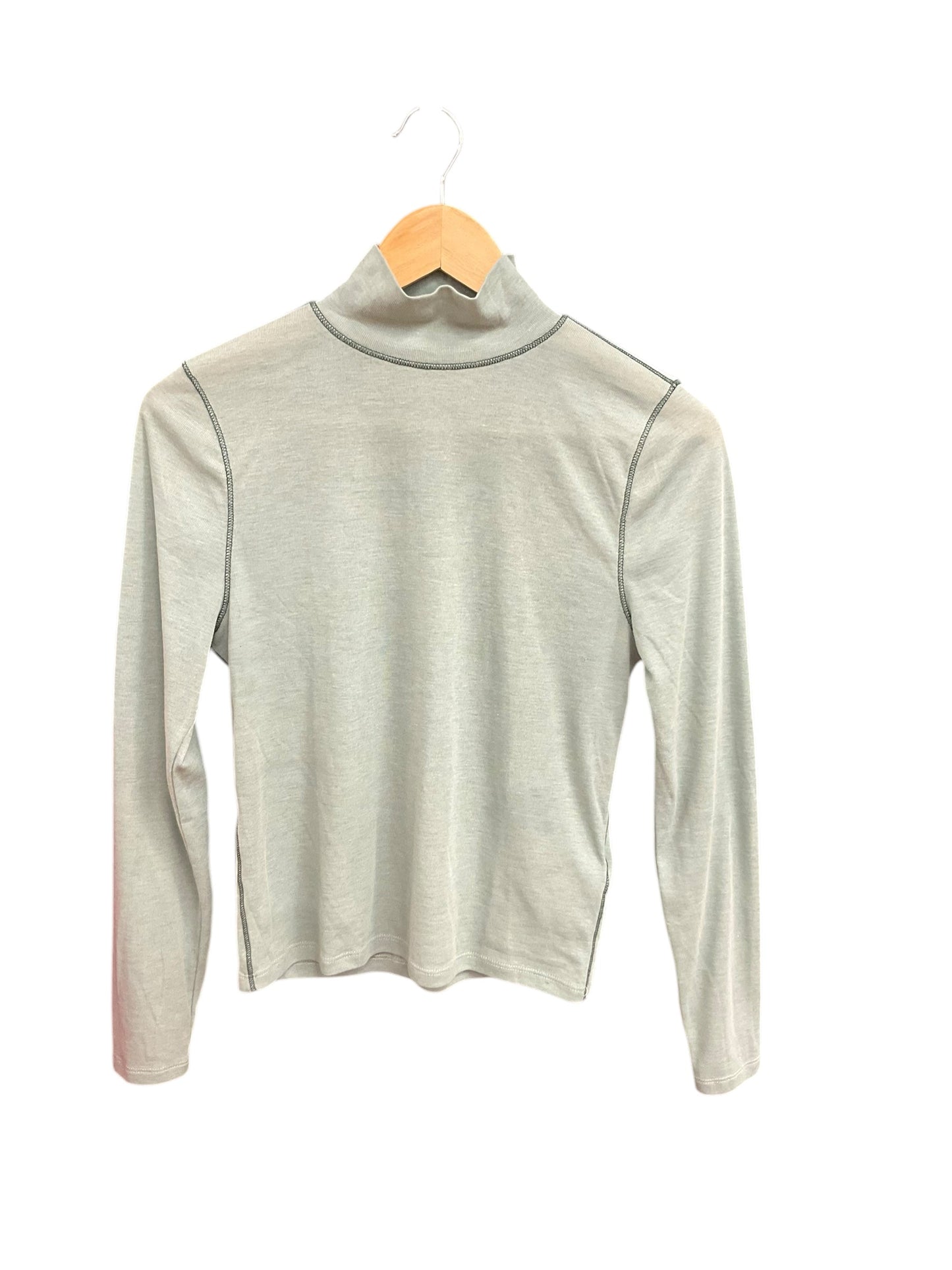 Top Long Sleeve By Madewell In Green, Size: L