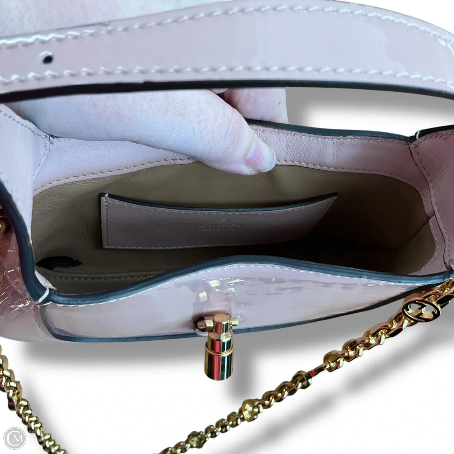 Handbag Luxury Designer By Gucci, Size: Small