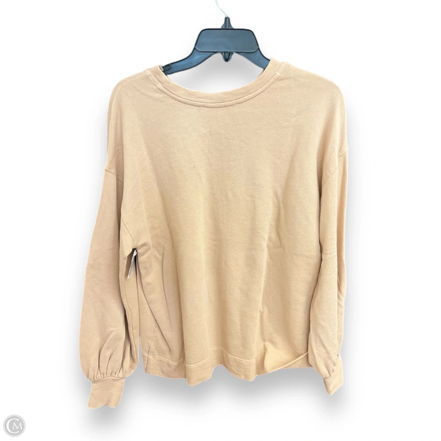 Top Long Sleeve By Loft In Beige, Size: M
