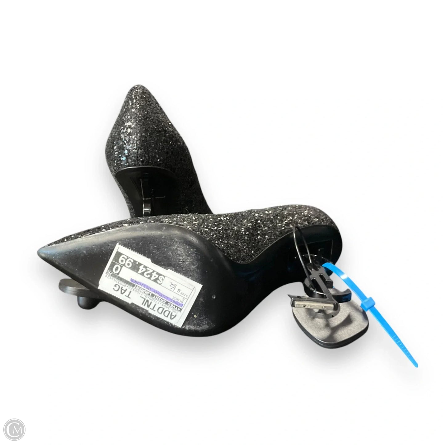 Shoes Luxury Designer By Yves Saint Laurent In Black, Size: 6.5