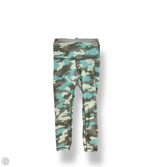Athletic Leggings By Lululemon In Camouflage Print, Size: 6