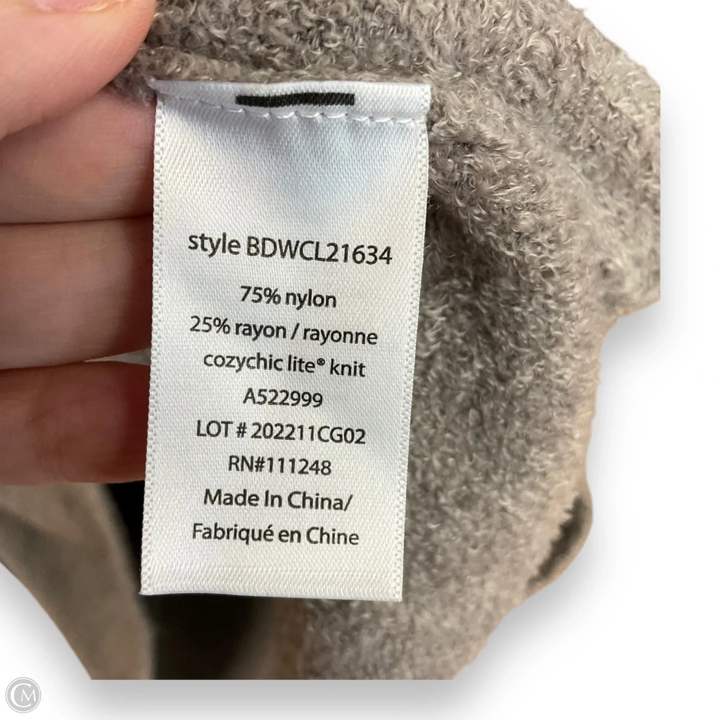 Sweater By Barefoot Dreams In Taupe, Size: Xl