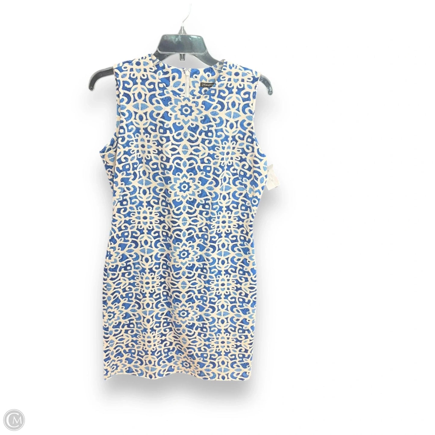 Dress Work By J Mclaughlin In Blue & White, Size: S