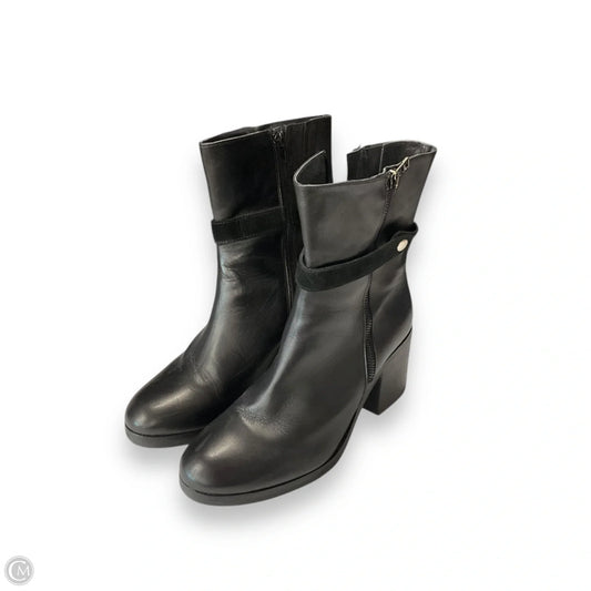 Boots Designer By Coach In Black, Size: 9