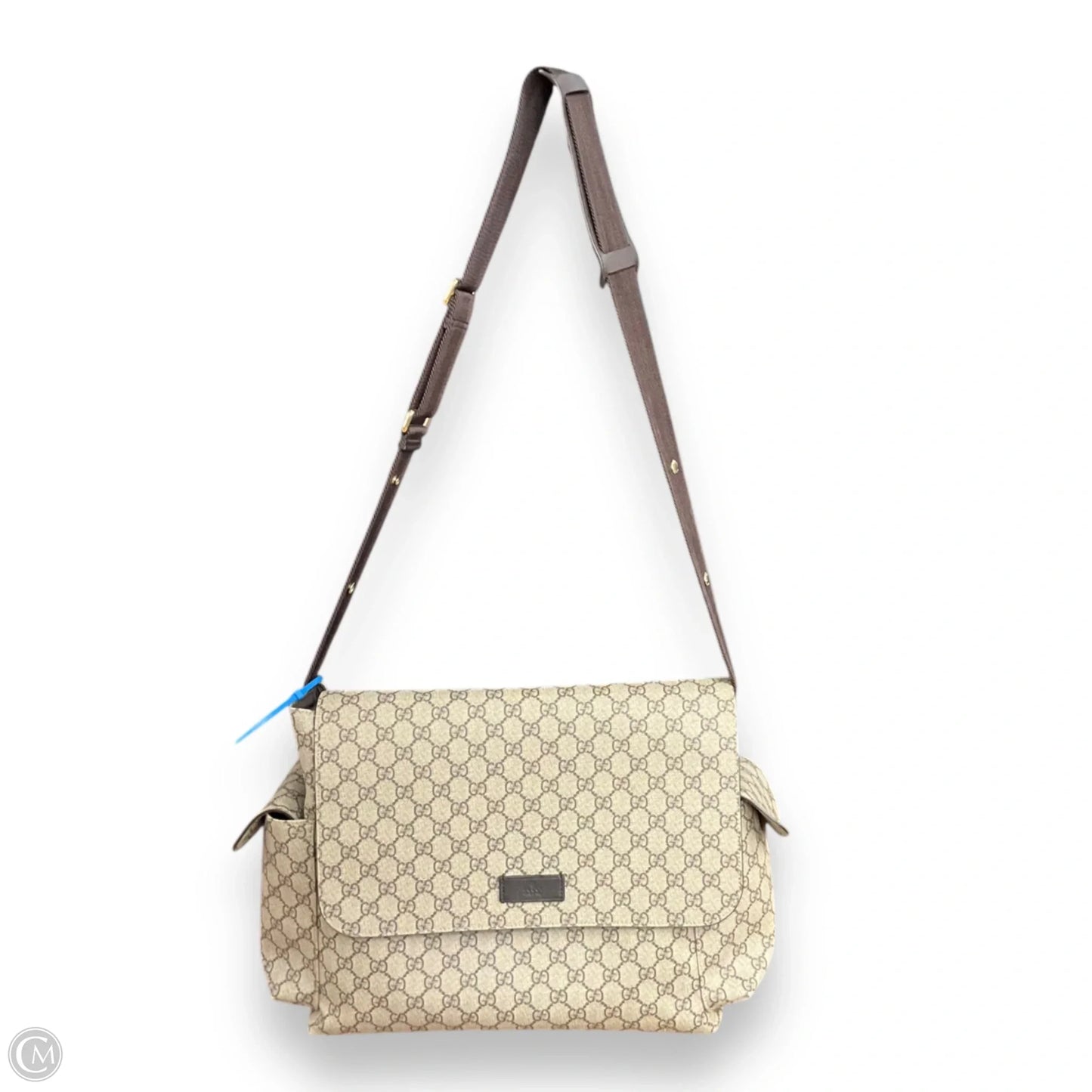 Diaper Bag Luxury Designer By Gucci, Size: Large