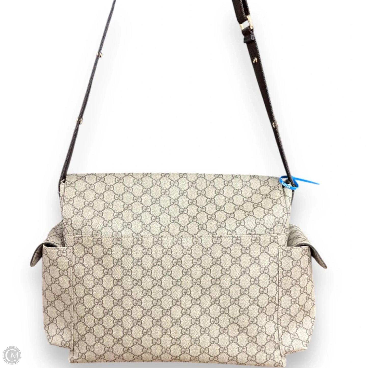 Diaper Bag Luxury Designer By Gucci, Size: Large