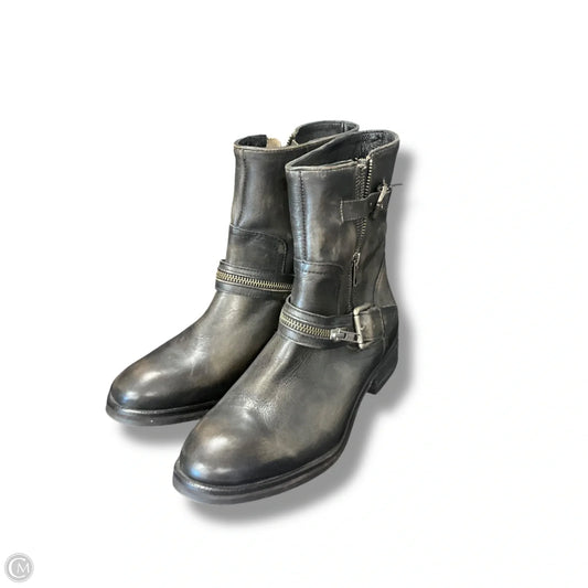 Boots Ankle Flats By Treasure And Bond In Bronze, Size: 10