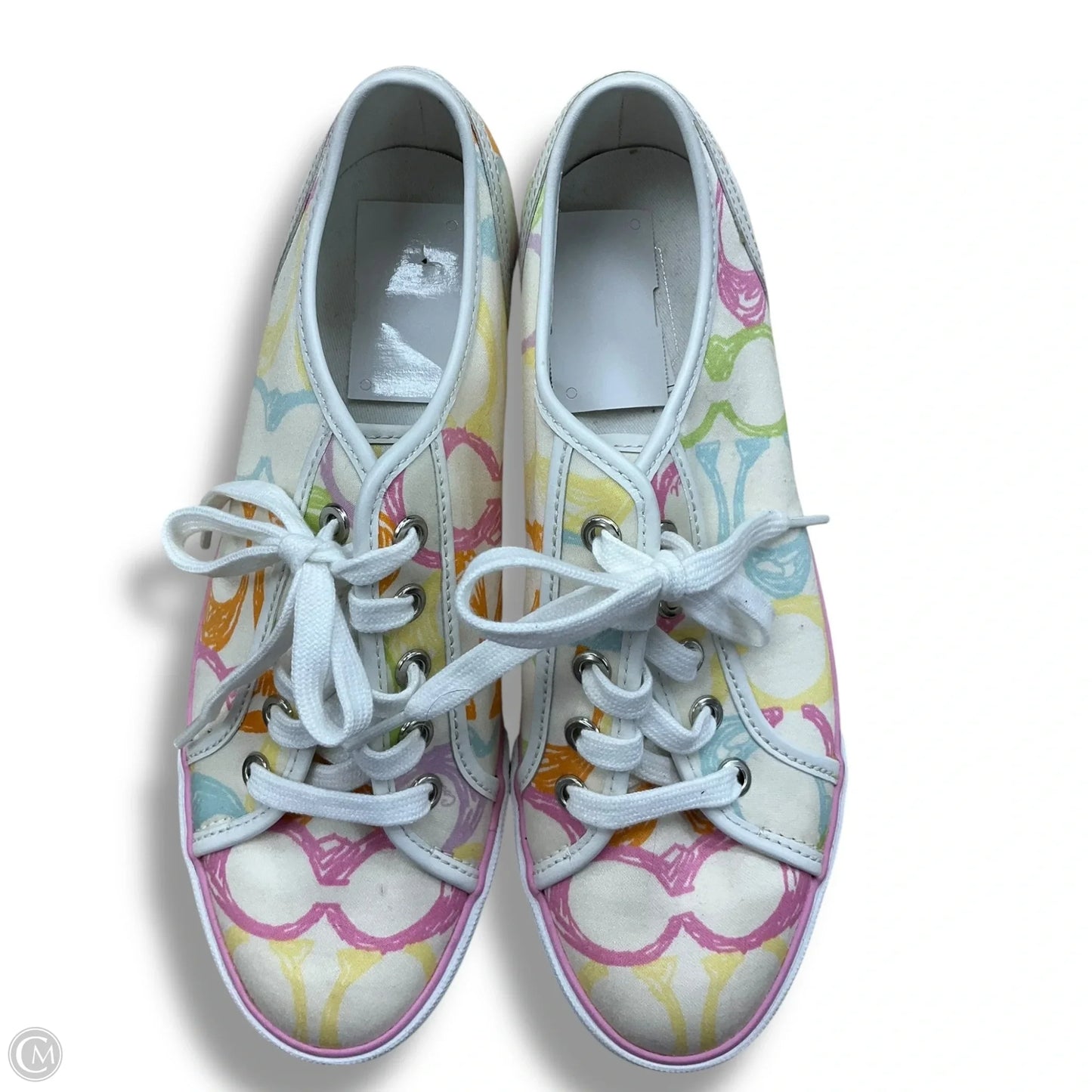 Shoes Designer By Coach In Multi-colored, Size: 8.5