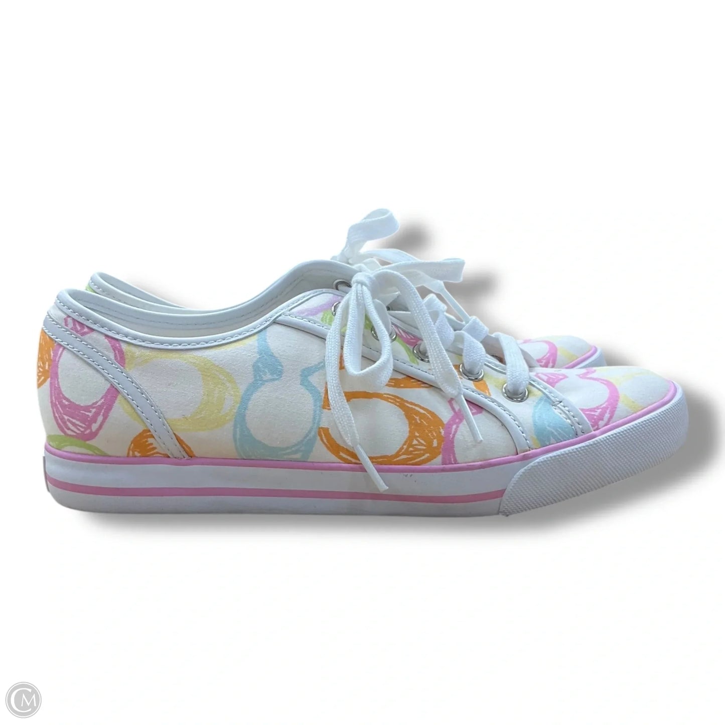 Shoes Designer By Coach In Multi-colored, Size: 8.5