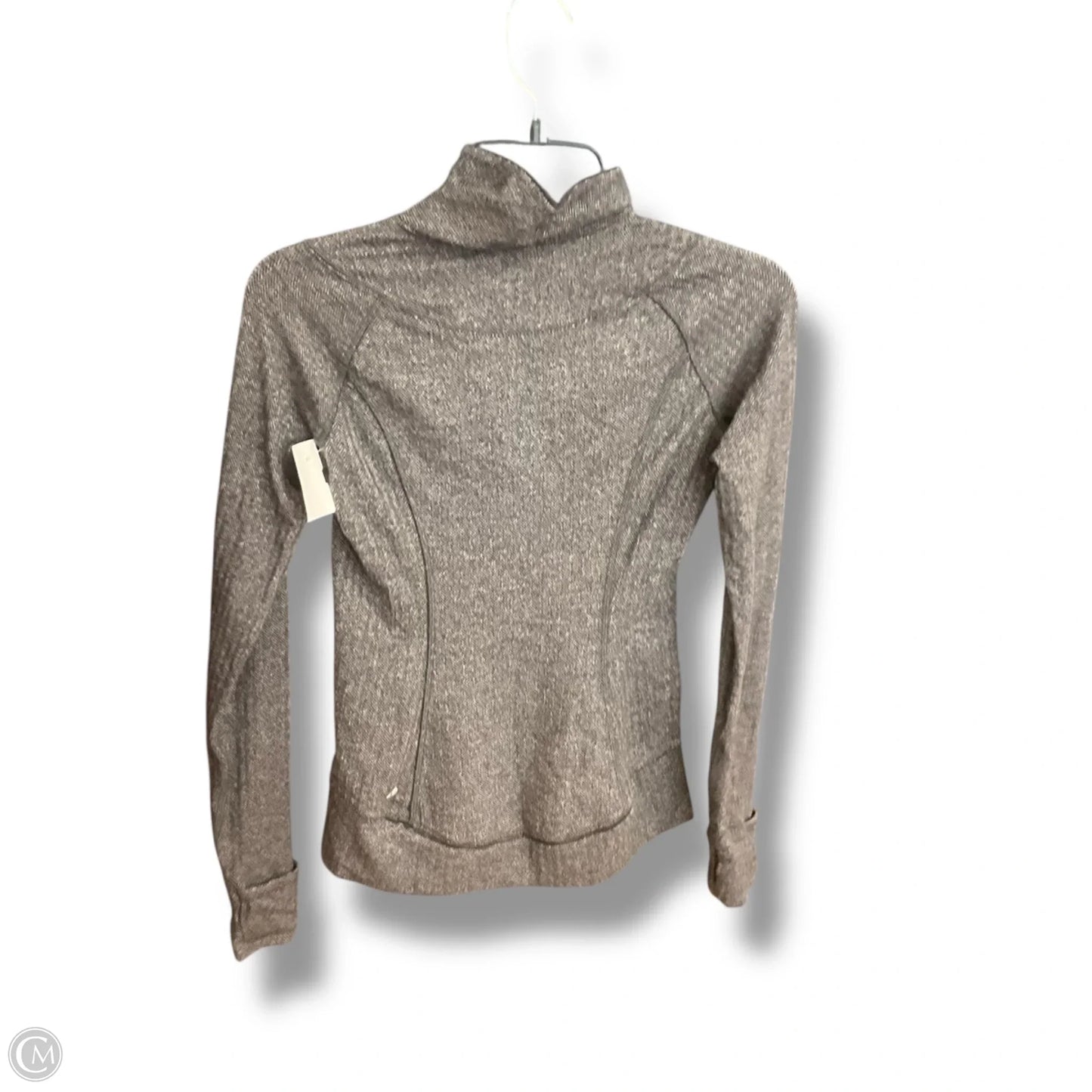 Athletic Jacket By Lululemon In Black, Size: S