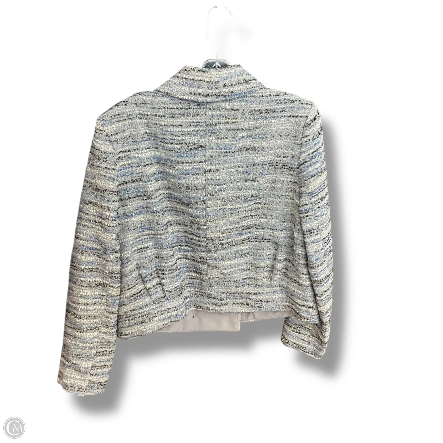 Blazer By Cabi In Blue & Grey, Size: M