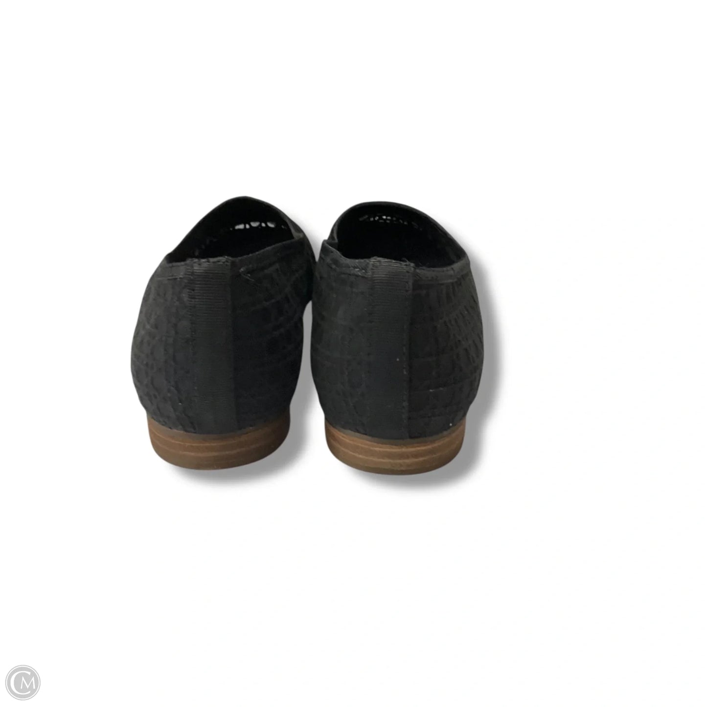 Shoes Flats By Toms In Black, Size: 9