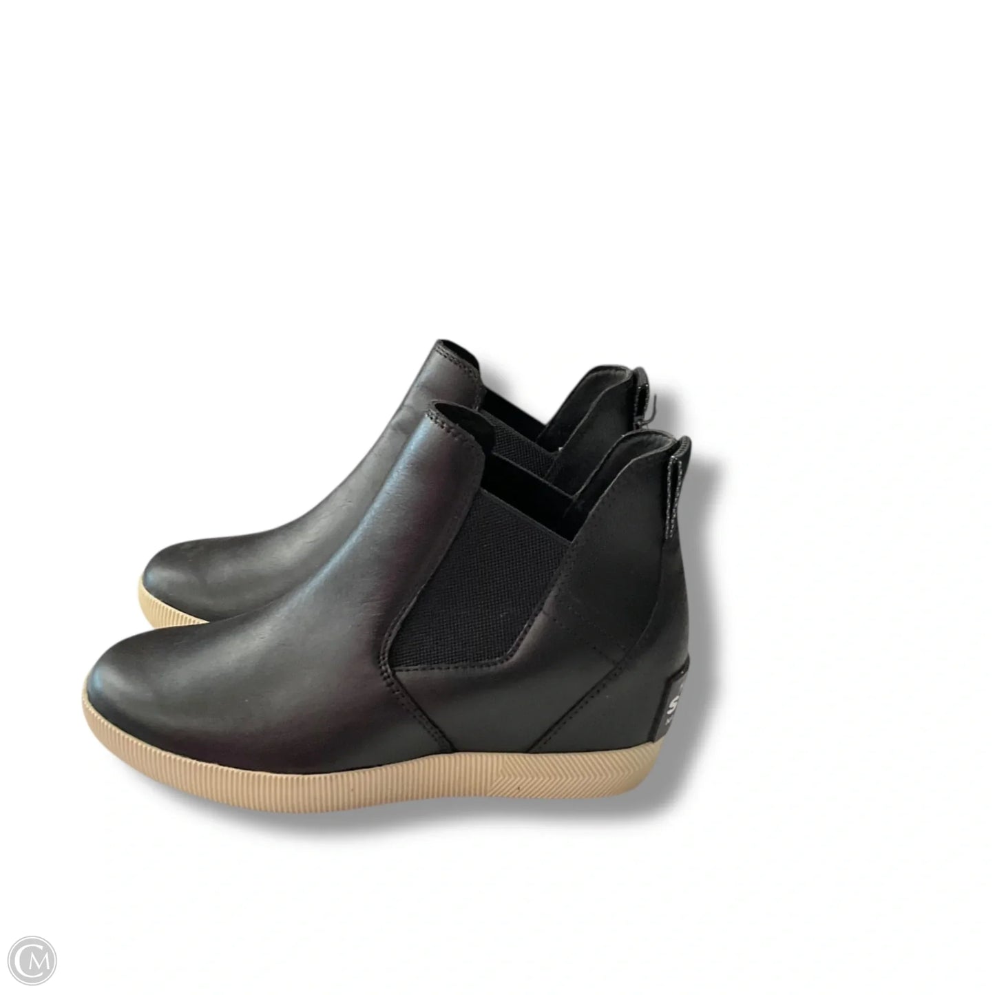 Boots Ankle Heels By Sorel In Black, Size: 7.5