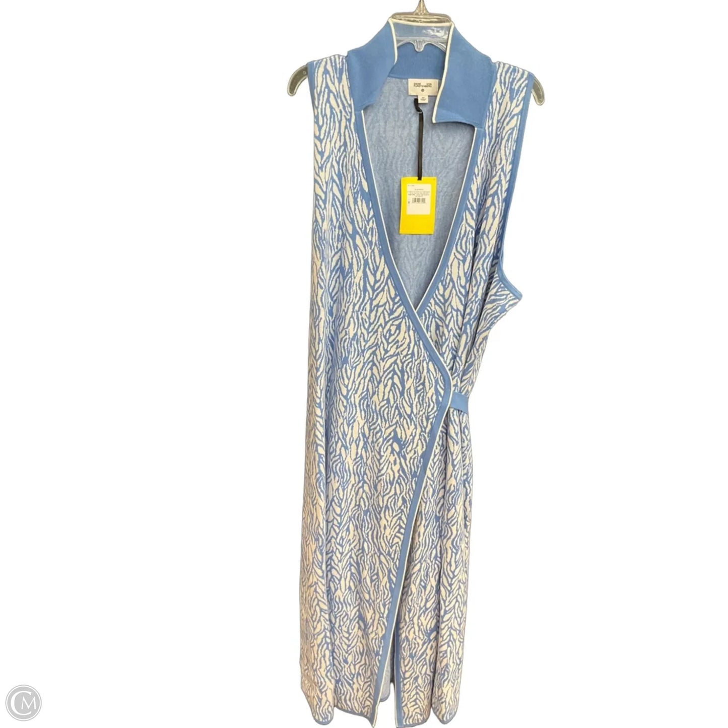 Dress Casual Maxi By Target-designer In Blue & White, Size: 3x
