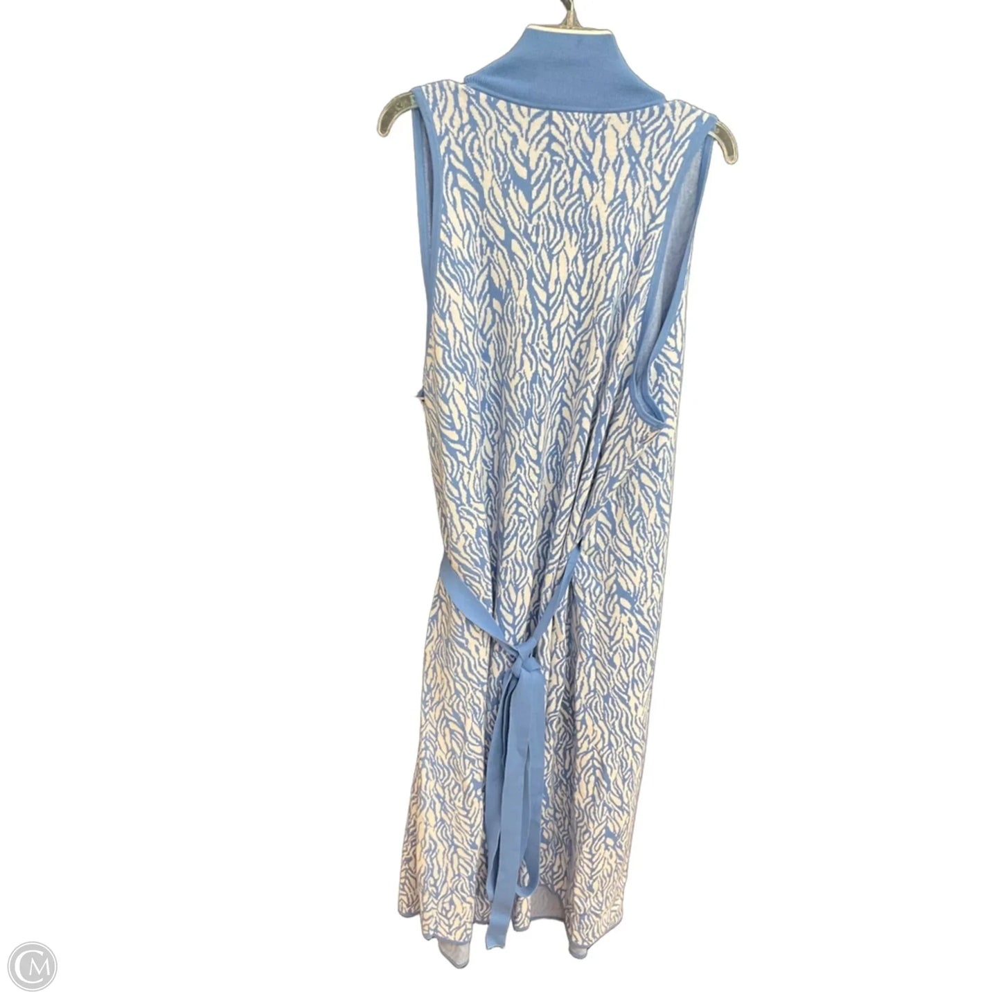 Dress Casual Maxi By Target-designer In Blue & White, Size: 3x