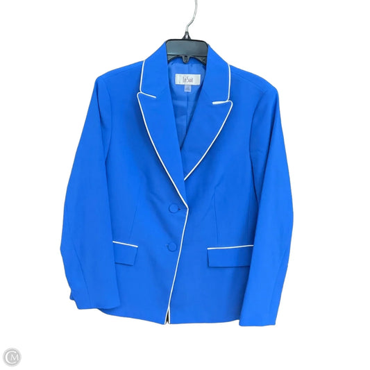 Blazer By Le Suit In Blue, Size: Xl