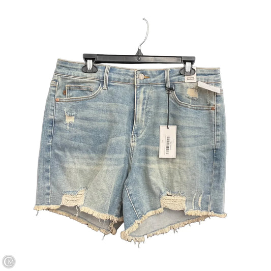 Shorts By Judy Blue In Blue, Size: 1x