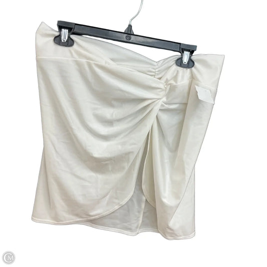 Swimwear Cover-up By Shade & Shore In White, Size: L