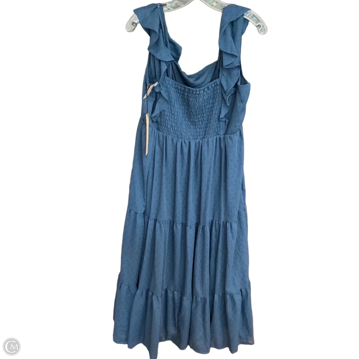 Dress Casual Maxi By Penelope Rose In Blue, Size: L