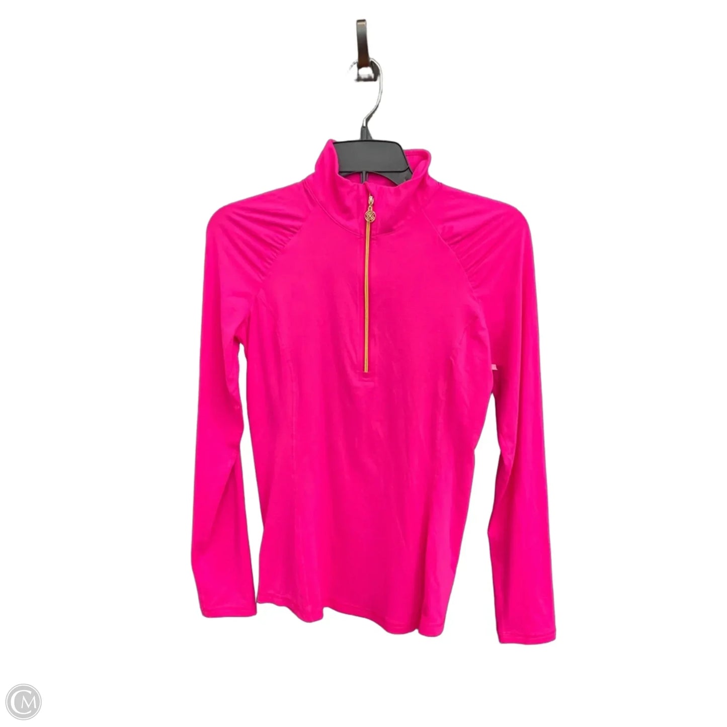 Top Long Sleeve Designer By Lilly Pulitzer In Pink, Size: S