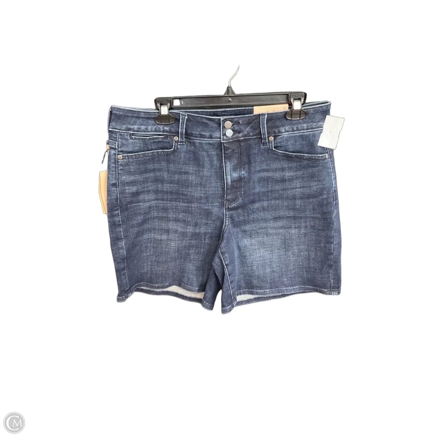 Shorts By Clothes Mentor In Blue Denim, Size: 12