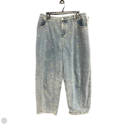 Jeans Flared By Clothes Mentor In Blue, Size: Xl