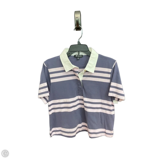Top Short Sleeve By J. Crew In Purple, Size: M