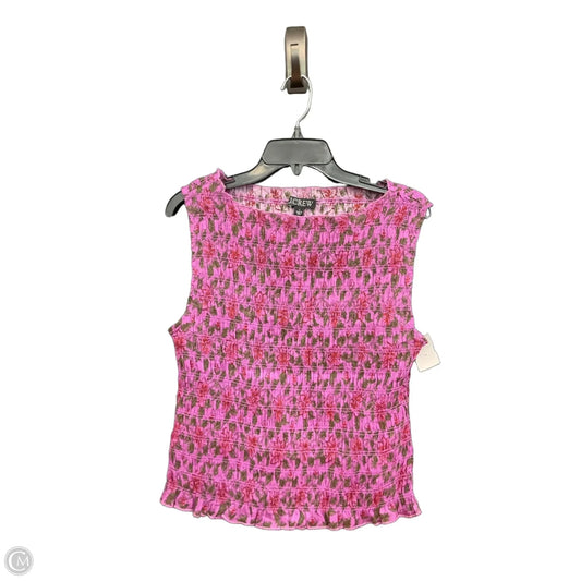 Top Sleeveless By J. Crew In Purple, Size: L