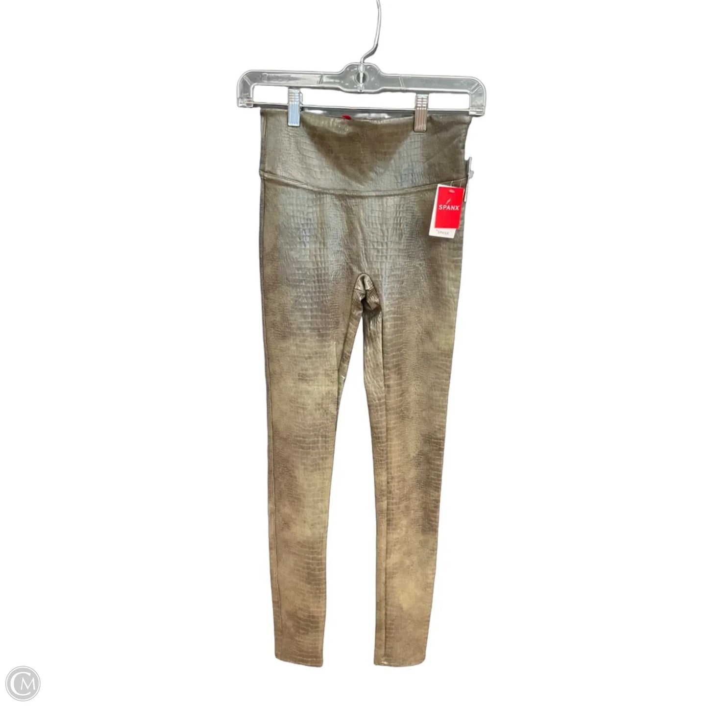 Athletic Leggings By Spanx In Animal Print, Size: S