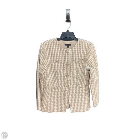 Blazer By Ann Taylor In Tan, Size: S