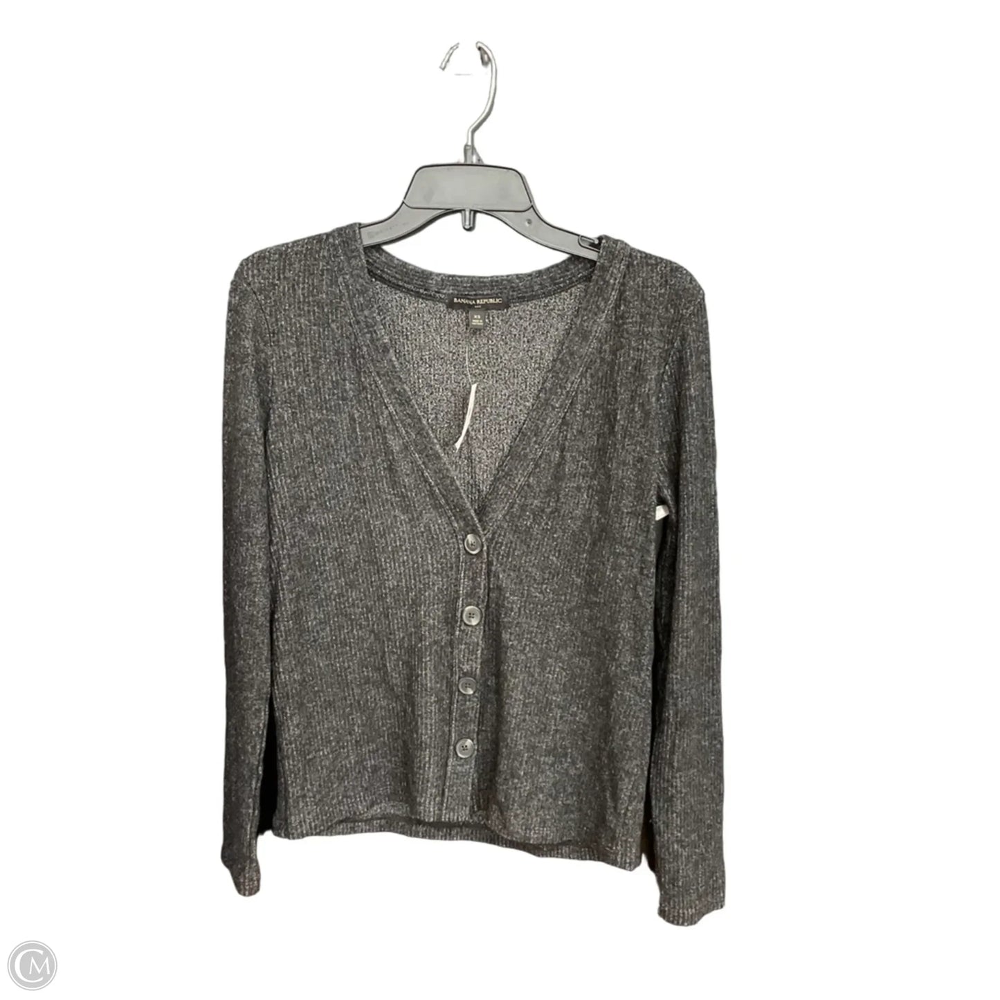 Cardigan By Banana Republic In Grey, Size: Xs