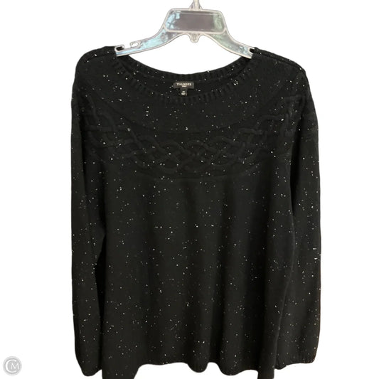 Sweater By Talbots In Black, Size: 3x