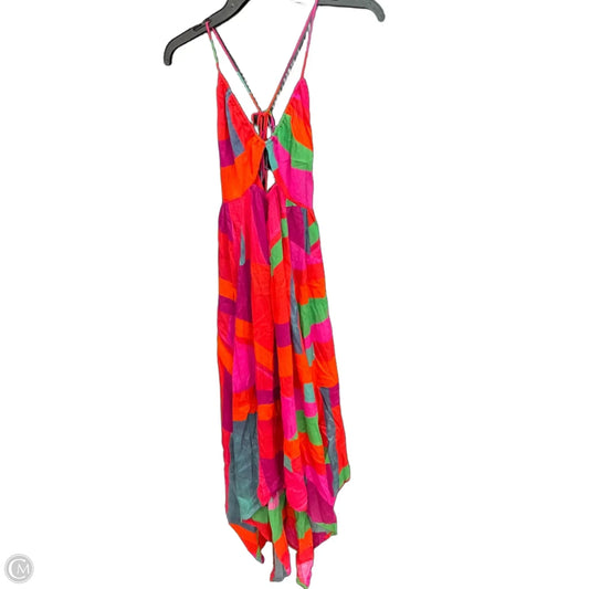Dress Casual Midi By Anthropologie In Multi-colored, Size: S