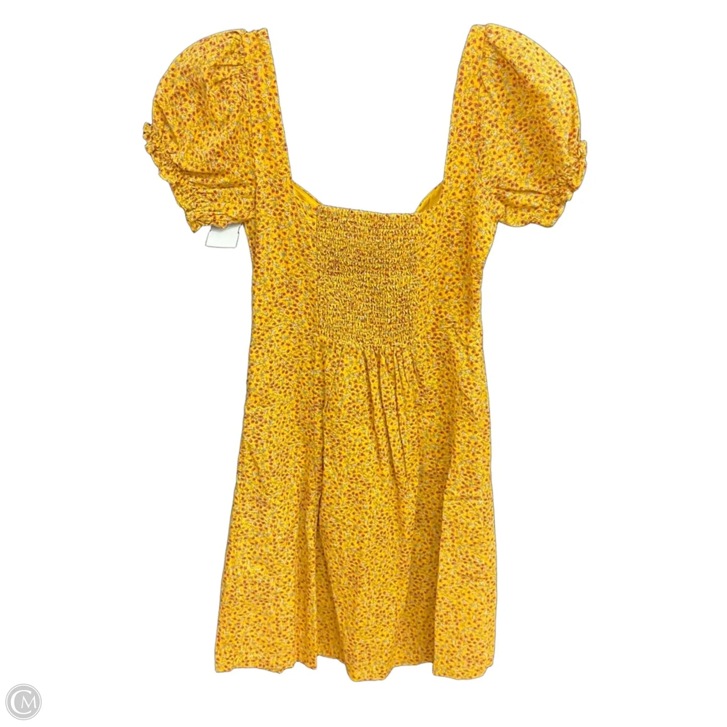 Dress Casual Midi By Kimichi Blue In Yellow, Size: Xs