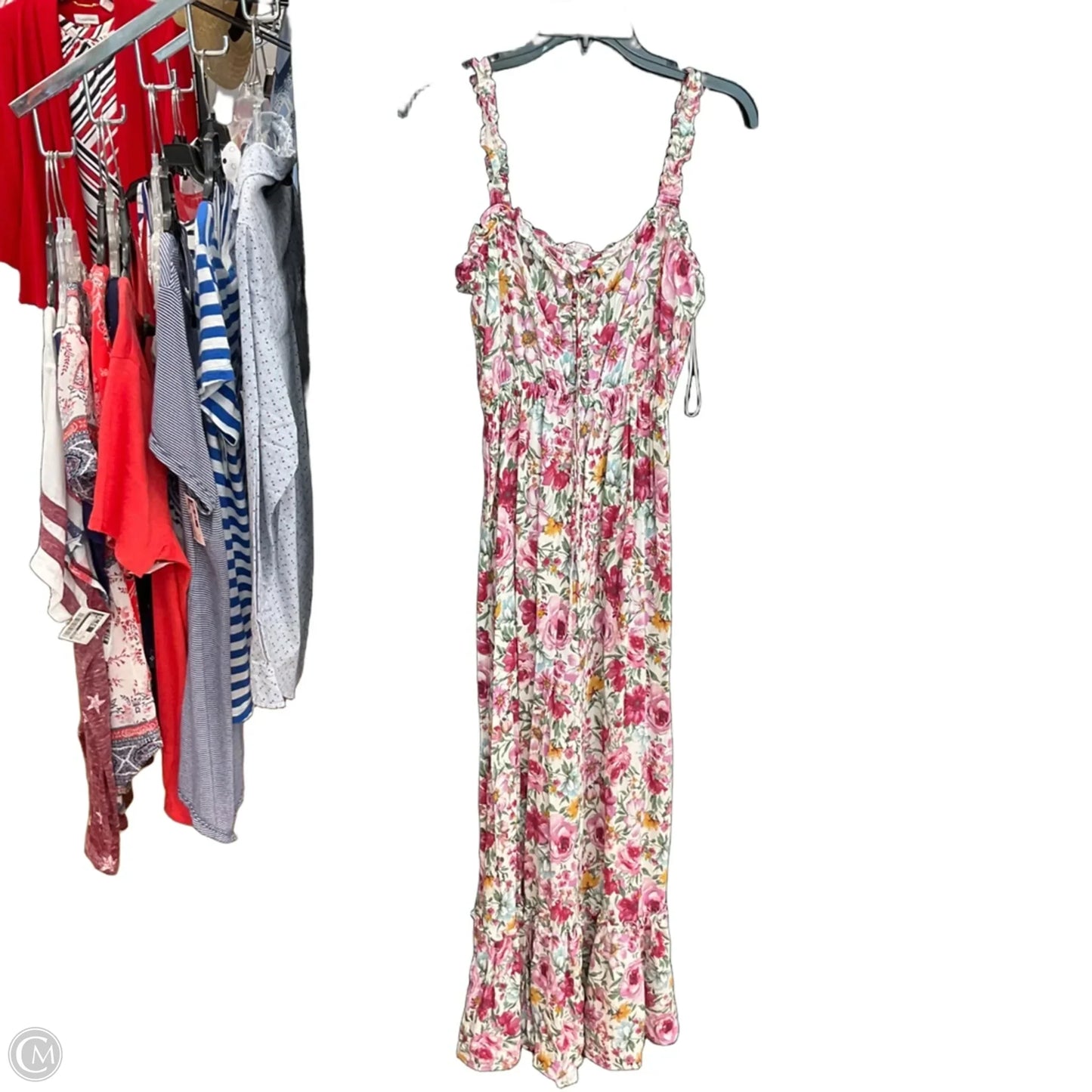 Dress Casual Maxi By Love Stitch In Floral Print, Size: S