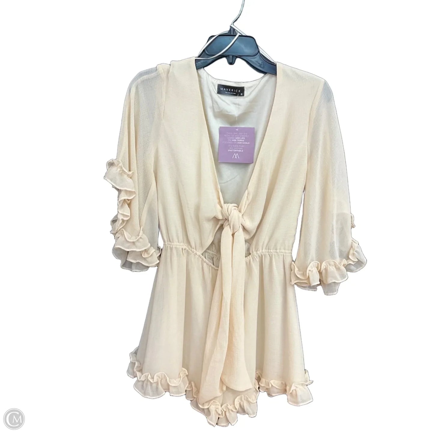 Jumpsuit By Clothes Mentor In Yellow, Size: S