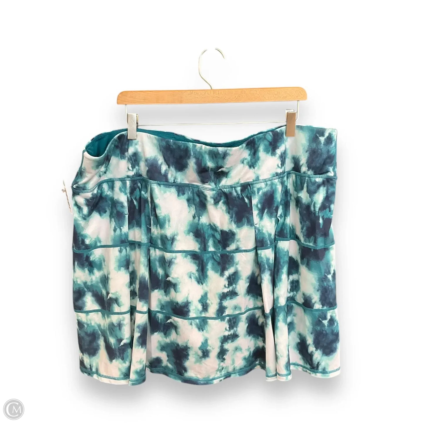 Athletic Skort By Ideology In Blue, Size: 3x