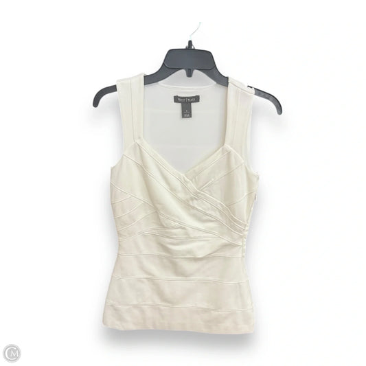 Top Sleeveless By White House Black Market In White, Size: Xs
