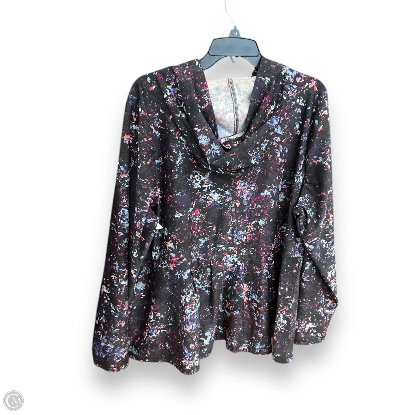 Athletic Jacket By Livi Active In Multi-colored, Size: 1x